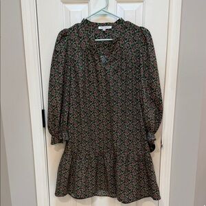 Joy Joy Floral Long Sleeve Dress size XS